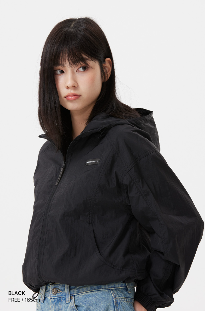【直播】WACKY WILLY LL0919873 女裝連帽拉鏈外套