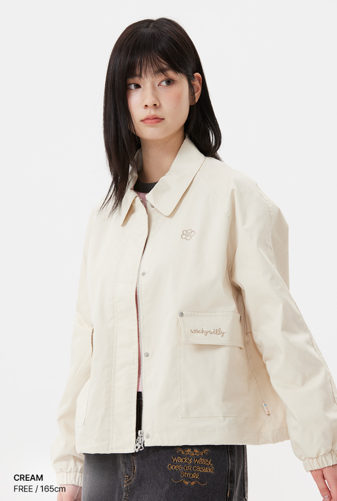 【直播】WACKY WILLY LL0919871 女裝有領外套