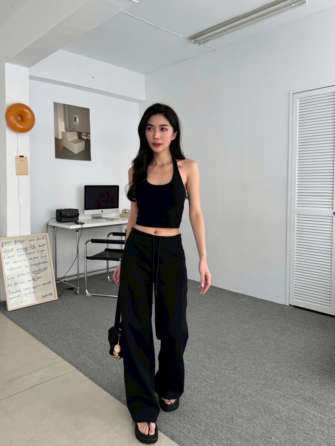 超舒服空氣棉長褲