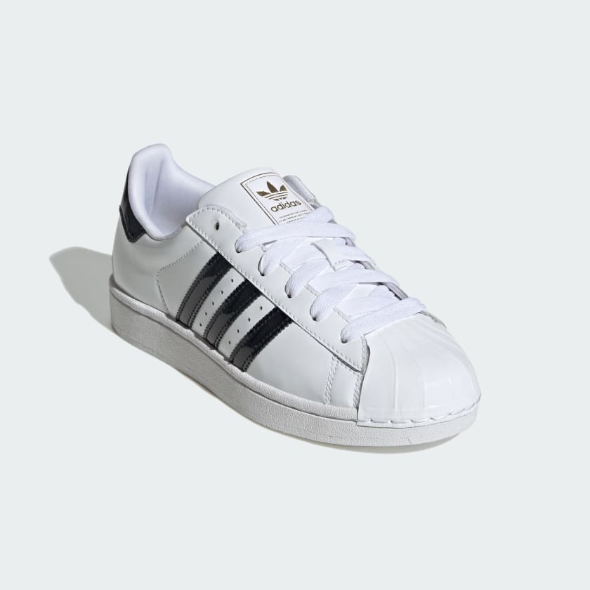 男女鞋 ADIDAS SUPERSTAR II 2 白色 貝殼頭 亮漆皮 經典 休閒鞋【JS4010】