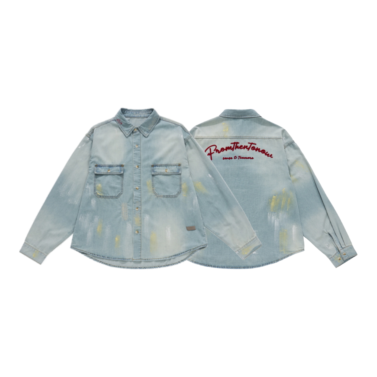 【車庫服飾】sense Ageing Wash Denim Shirt 仿舊牛仔襯衫