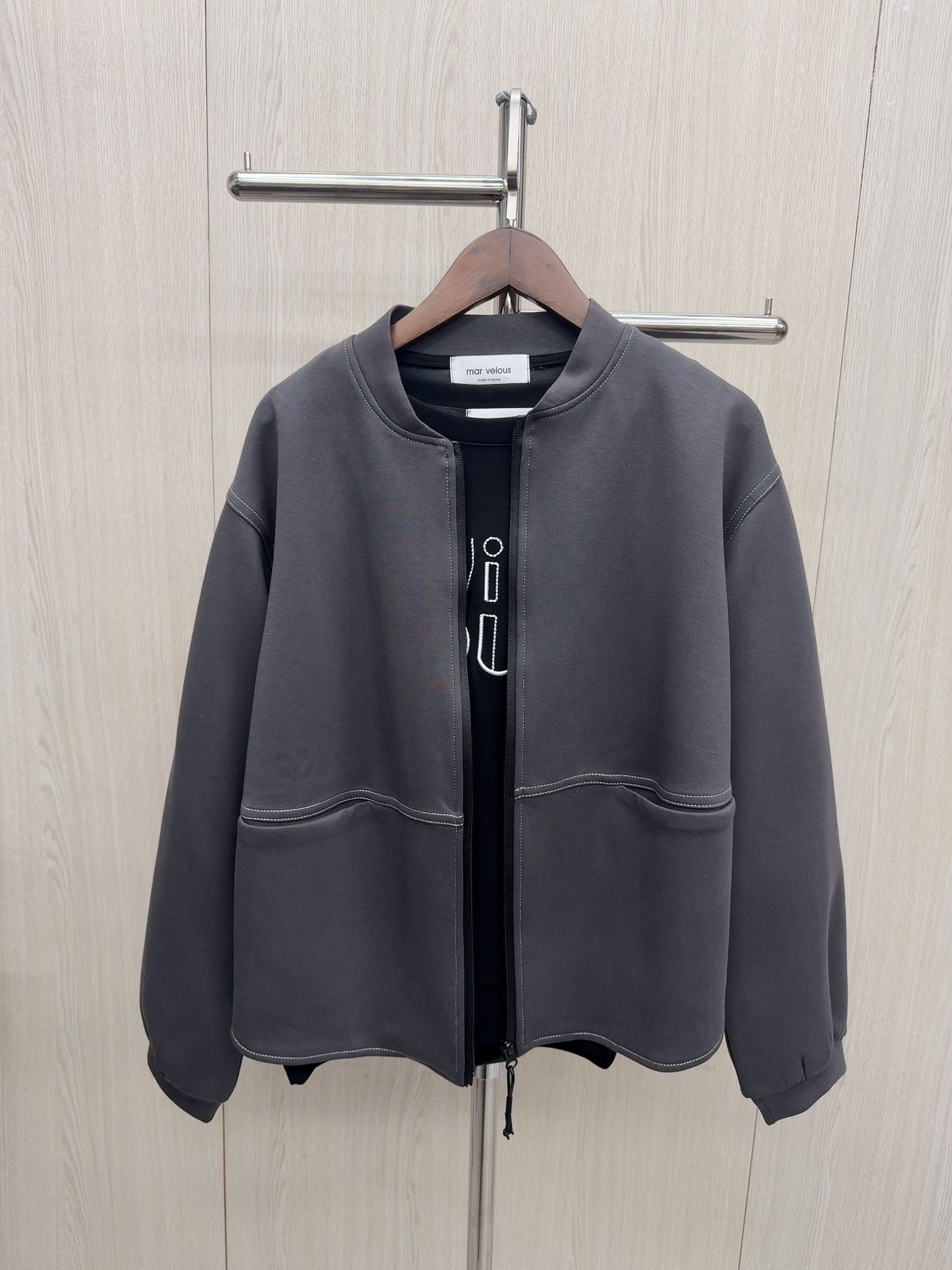 韓國滑料外套～109V