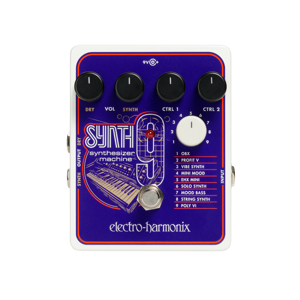 Electro-Harmonix SYNTH9 Synthesizer Machine Pedal 效果器