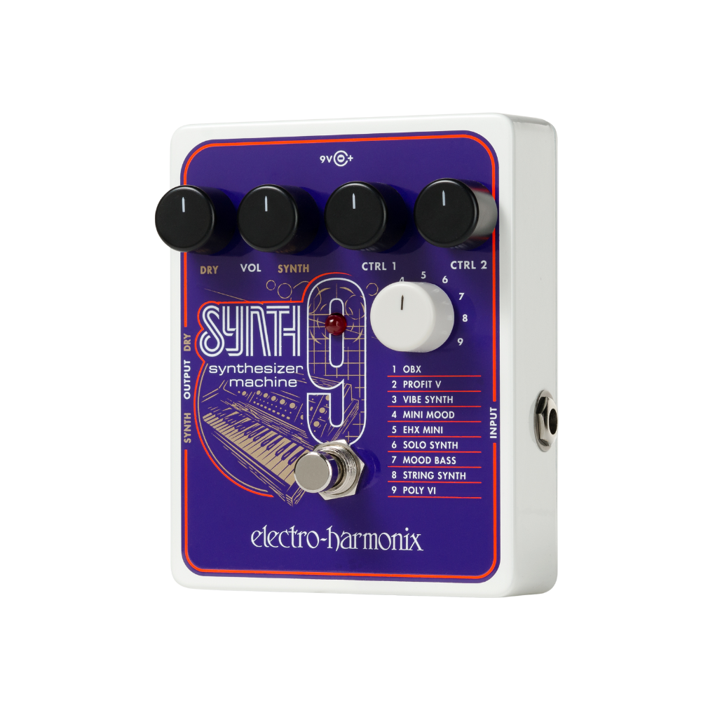 Electro-Harmonix SYNTH9 Synthesizer Machine Pedal 效果器