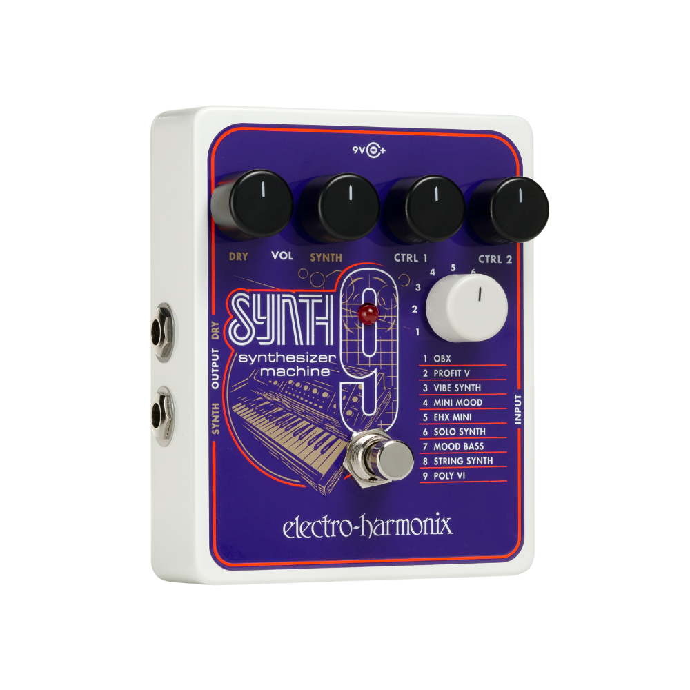 Electro-Harmonix SYNTH9 Synthesizer Machine Pedal 效果器