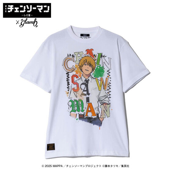 237455 Pbandai 預訂 2025/12月 劇場版『チェンソーマン レゼ編』×glamb Denji T-shirt II
