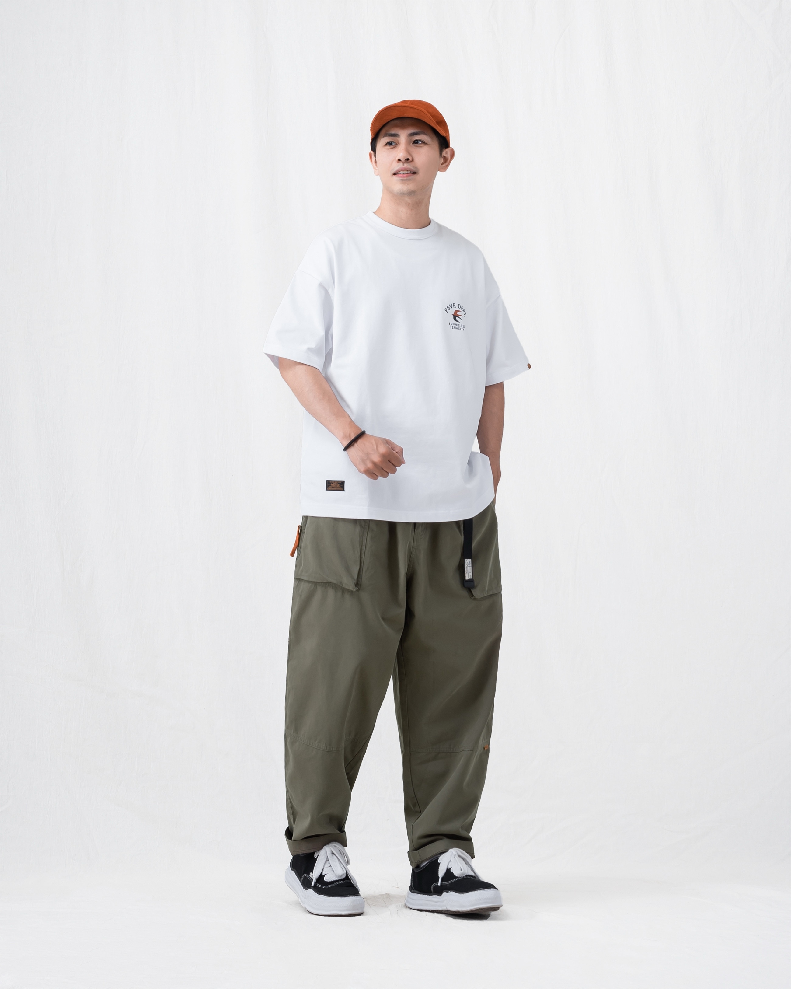 Persevere 3d Pocket Tapered Pants 大口袋 錐形 長褲 橄欖綠 深灰色