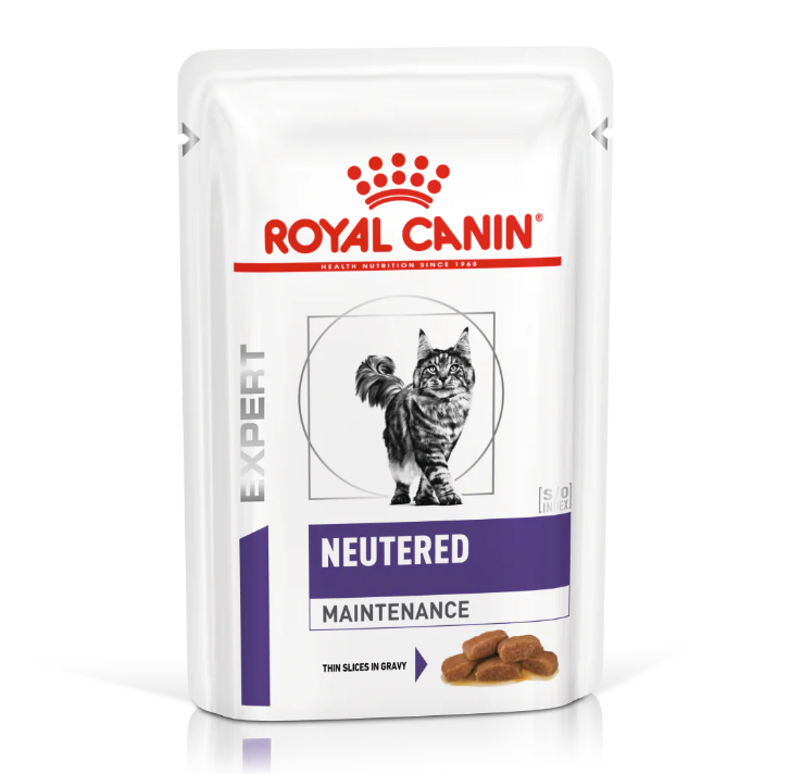 Royal Canin - 獸醫配方 - Neutered Weight Balance 絕育貓體重維持健康管理濕包 85g (原箱12包)