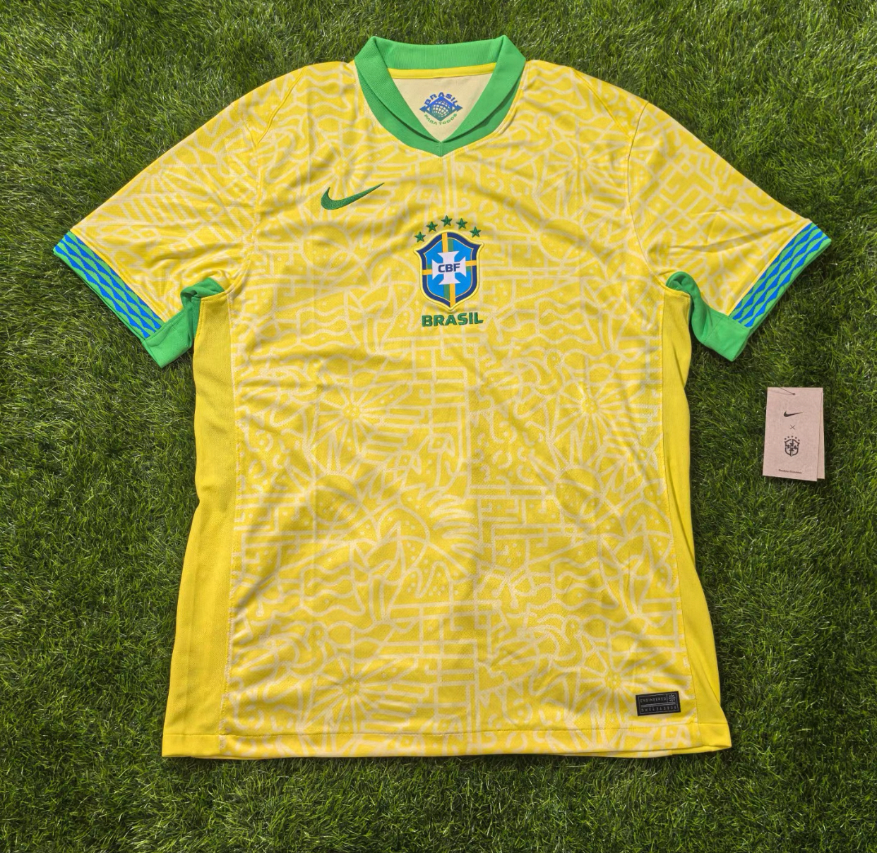2024 Brazil Home Kids Shirt
