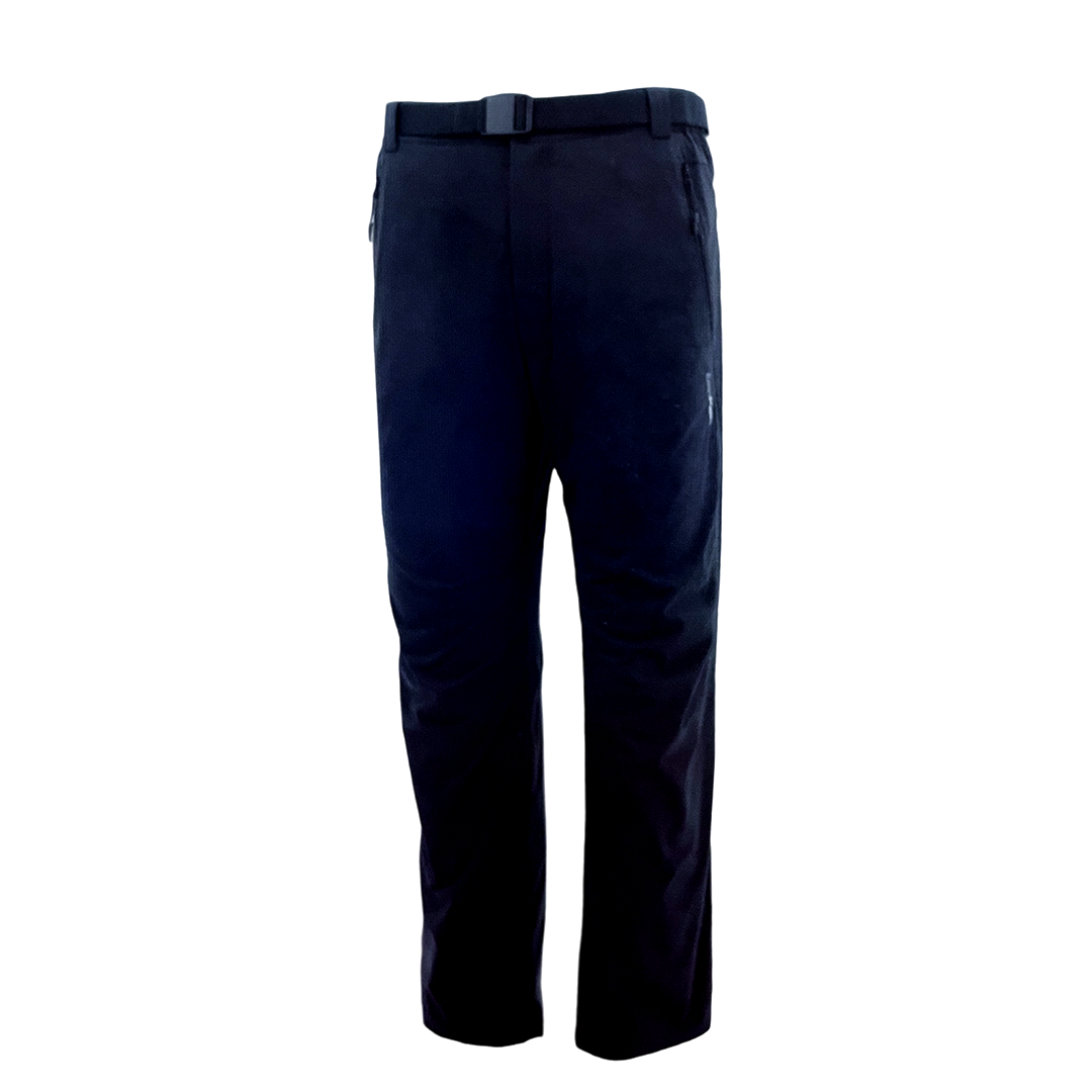 EasyMain 衣力美 專業級超輕保暖防風防水雙層褲 男款 (黑色) 25EMR25053