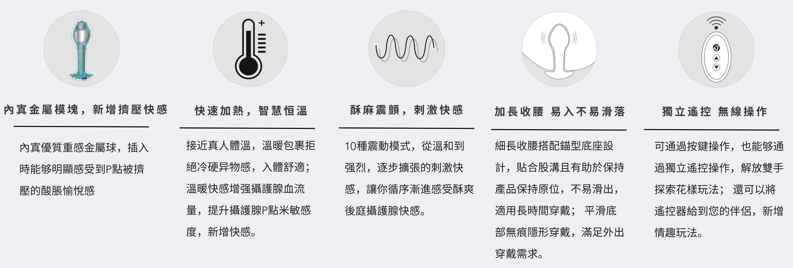 Nomi Tang - Fun Plug RC 後庭震動器
