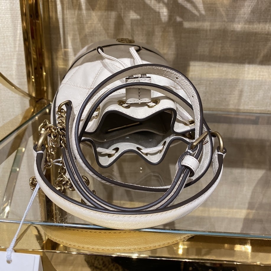 Tory Burch willa mini bucket bag 小香風迷你水桶包｜小香風｜水桶包｜Tory Burch 杏色