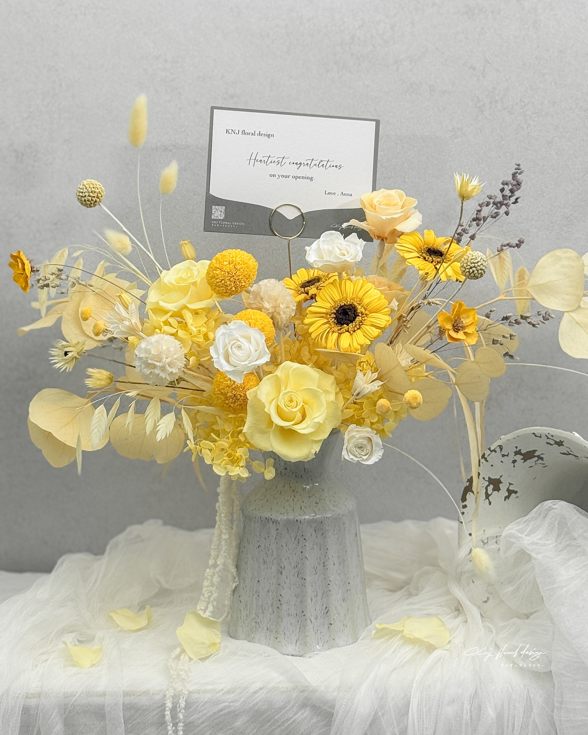 金光序曲永生桌花盆