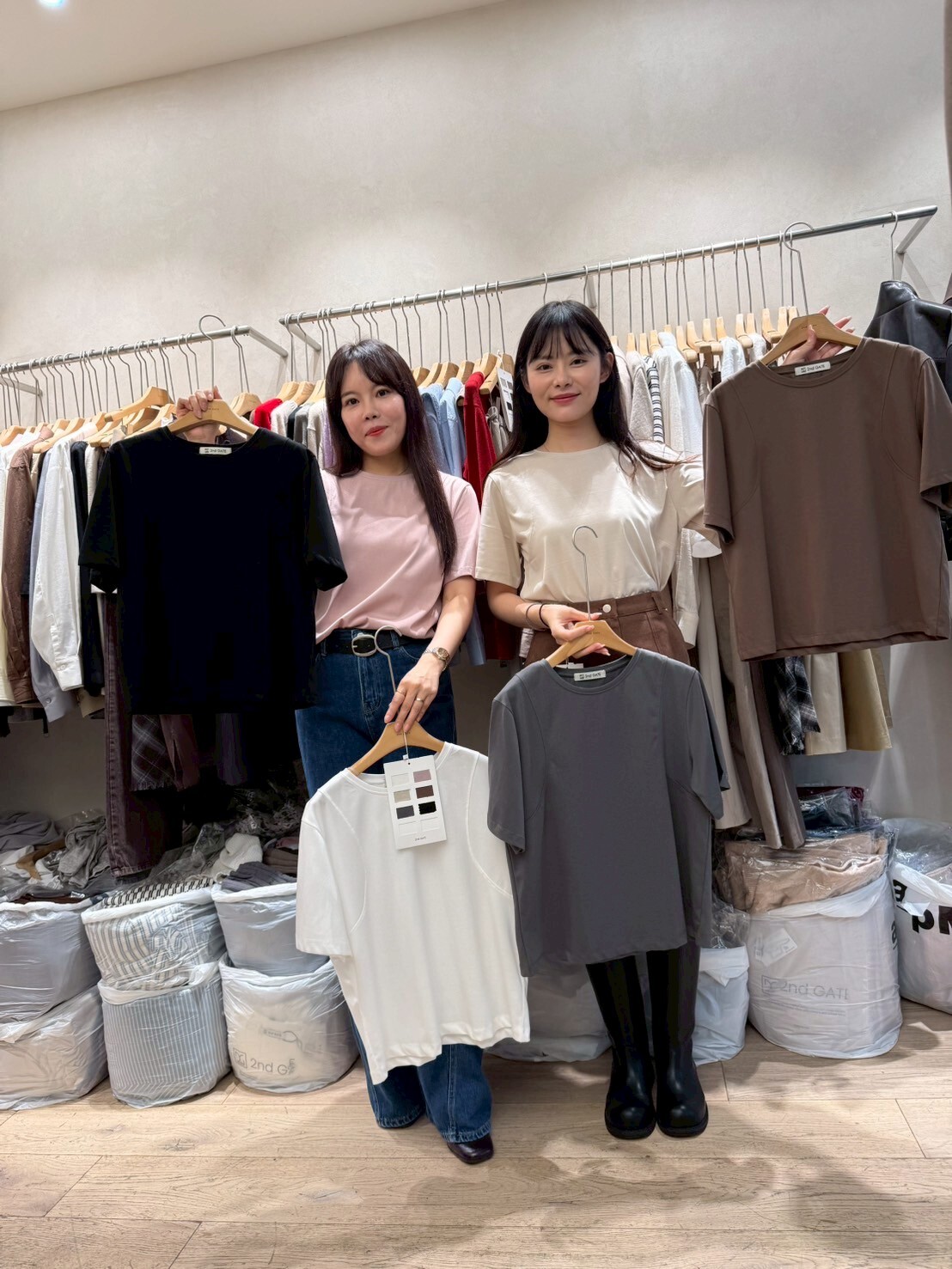 SG5011 軟綿綿棉質圓領Tee