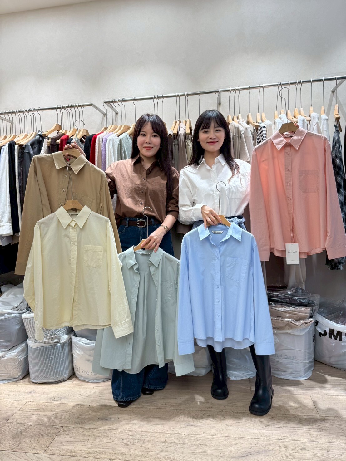 SG5013 單口袋翻領排口恤衫上衣