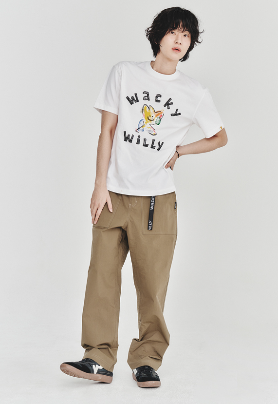 【直播】WACKY WILLY LL0919533 LOGO短袖上衣