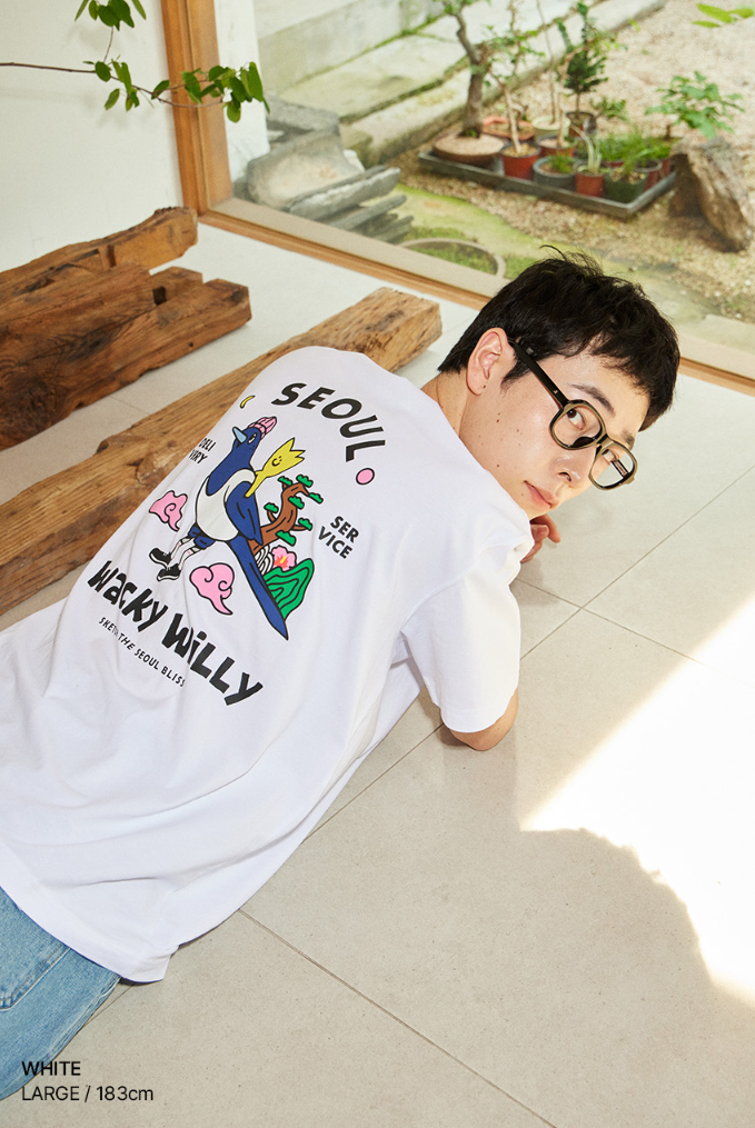 【直播】WACKY WILLY LL0919868 Magpie Express短袖上衣