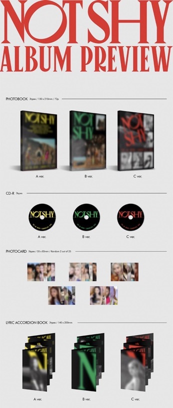 ITZY ' NOT SHY ' 迷你三輯