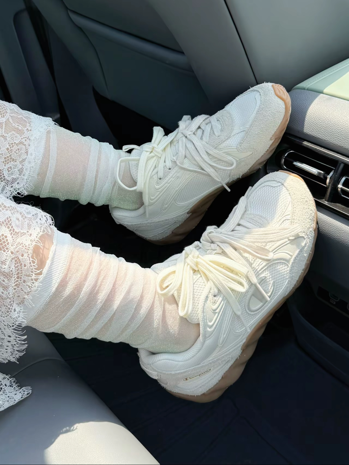 Champion Rochester 羽翼薄底鞋 奶白色 白色 焦糖底 雙鞋帶 復古 薄底鞋 羽翼鞋 女款/預購