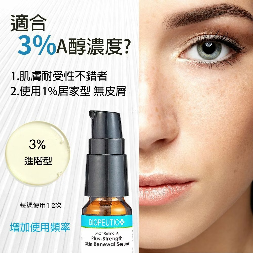 BIOPEUTIC葆療美MCT A醇細緻煥活精華(居家型) 抗老 熟齡肌 細紋 油痘肌 暗沉