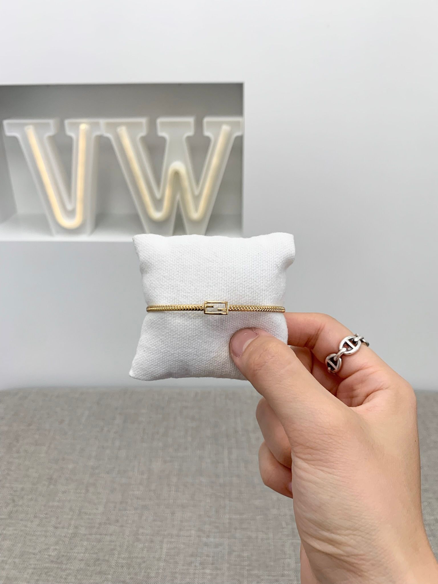 Sale Fendi Small Baguette Bangle