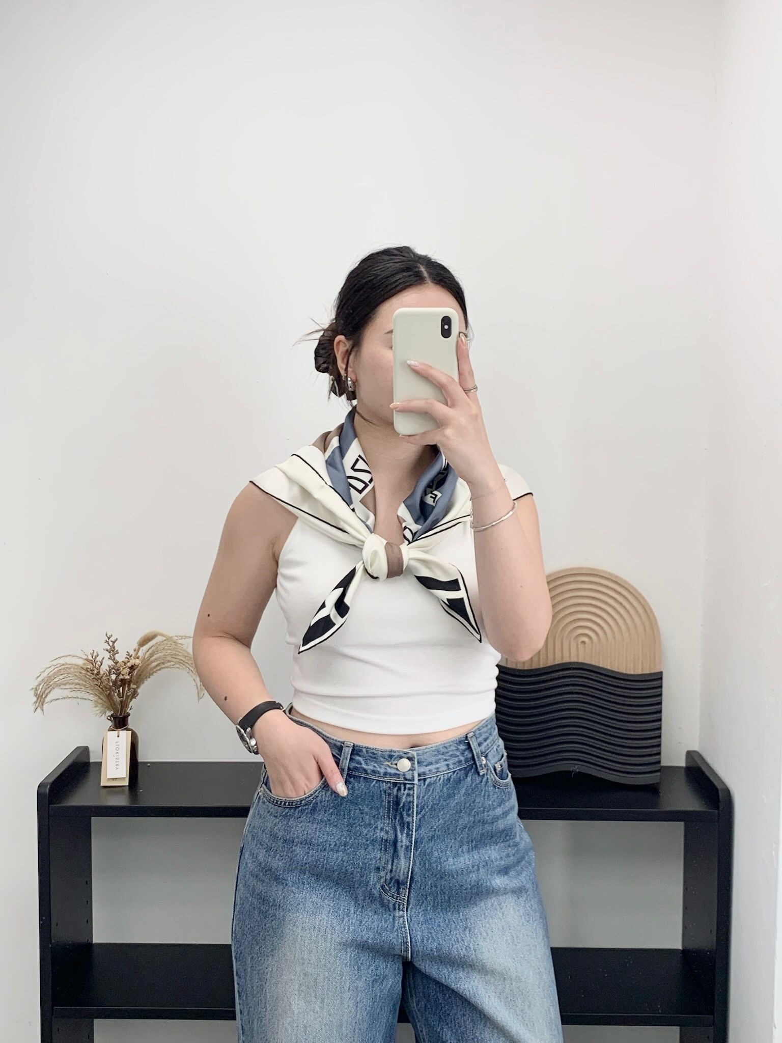 Sale Fendi 90x90cm Scarf