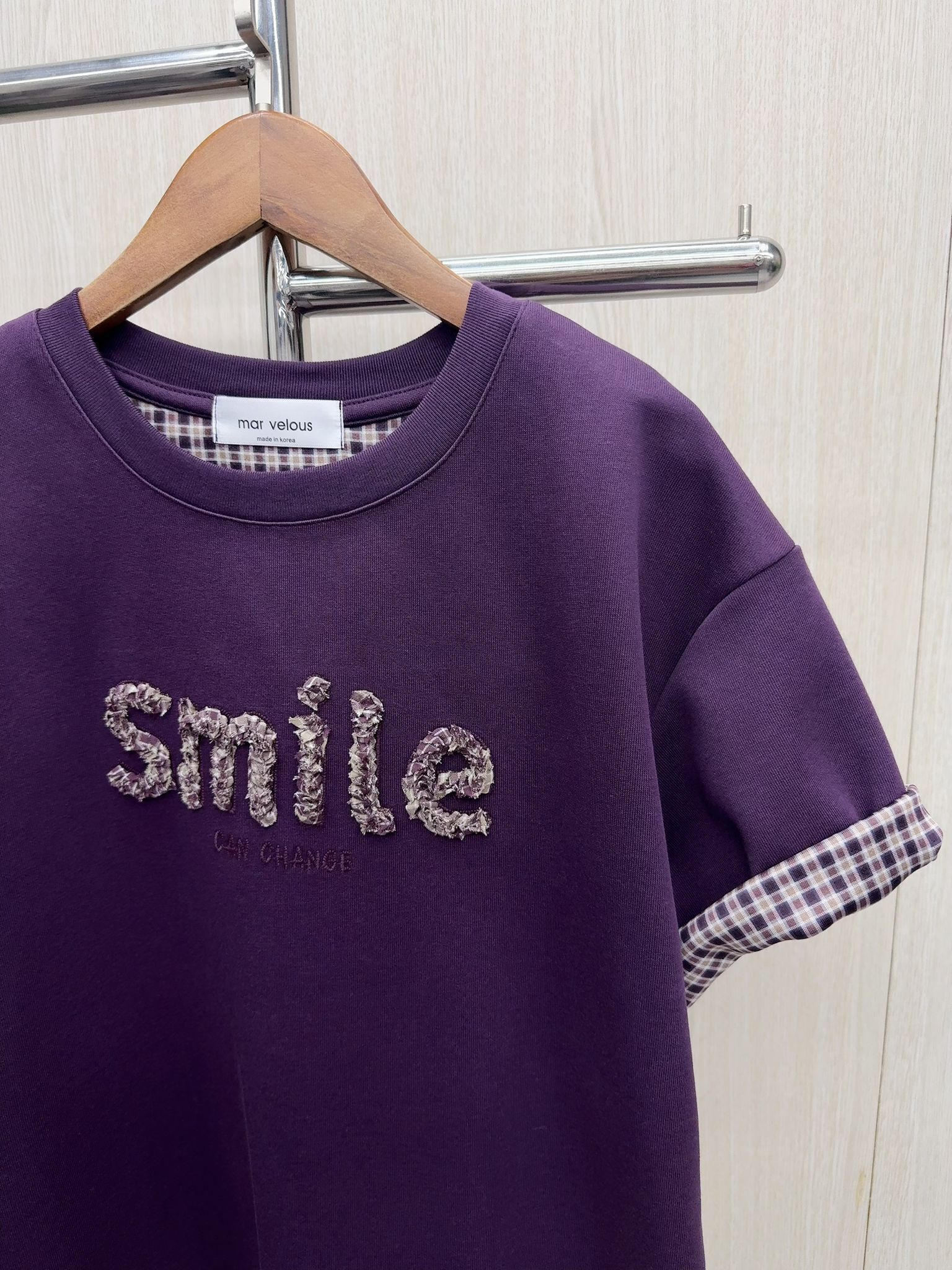 韓國smile 字tee~109O