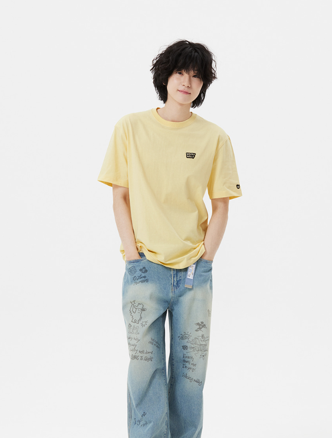 【直播】WACKY WILLY LL0919534 文字LOGO短袖上衣