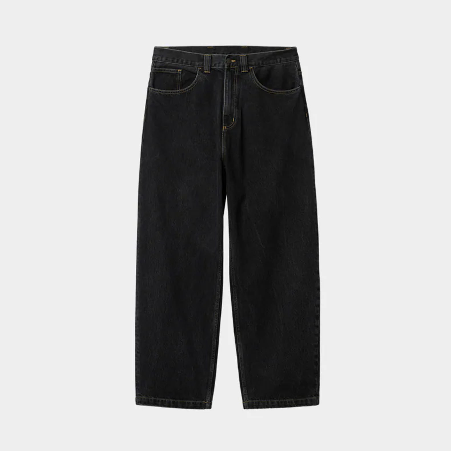 -(E17B06)-CARHARTT WIP BRANDON PANT 寬褲 黑色/藍色-I035893