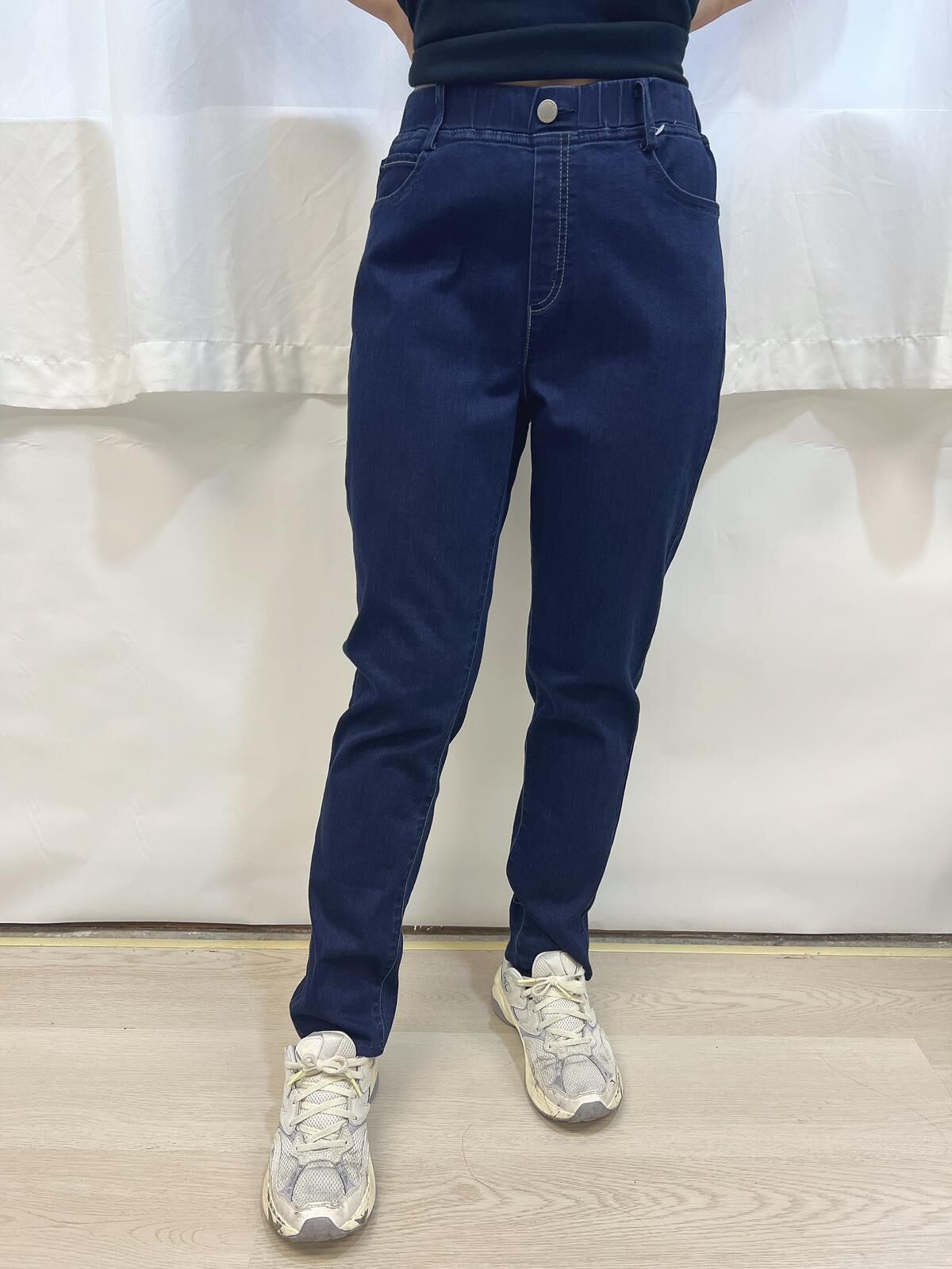 CC 冷感 收腳 牛仔褲