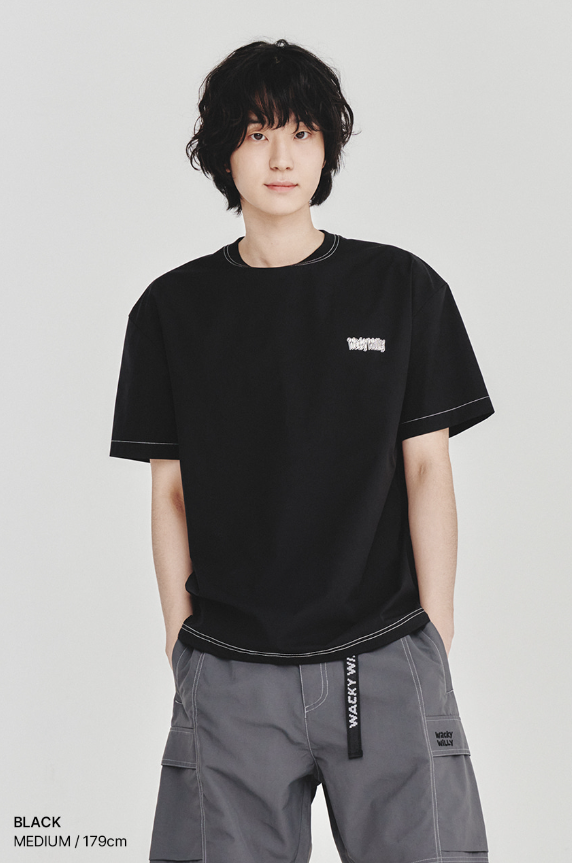 【直播】WACKY WILLY LL0919536 文字LOGO短袖上衣