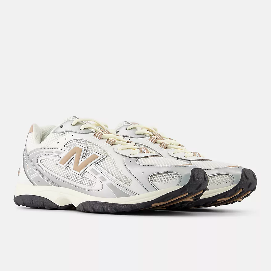 New Balance 204L 金屬銀 奶油褐 復古鞋 U204LSWA