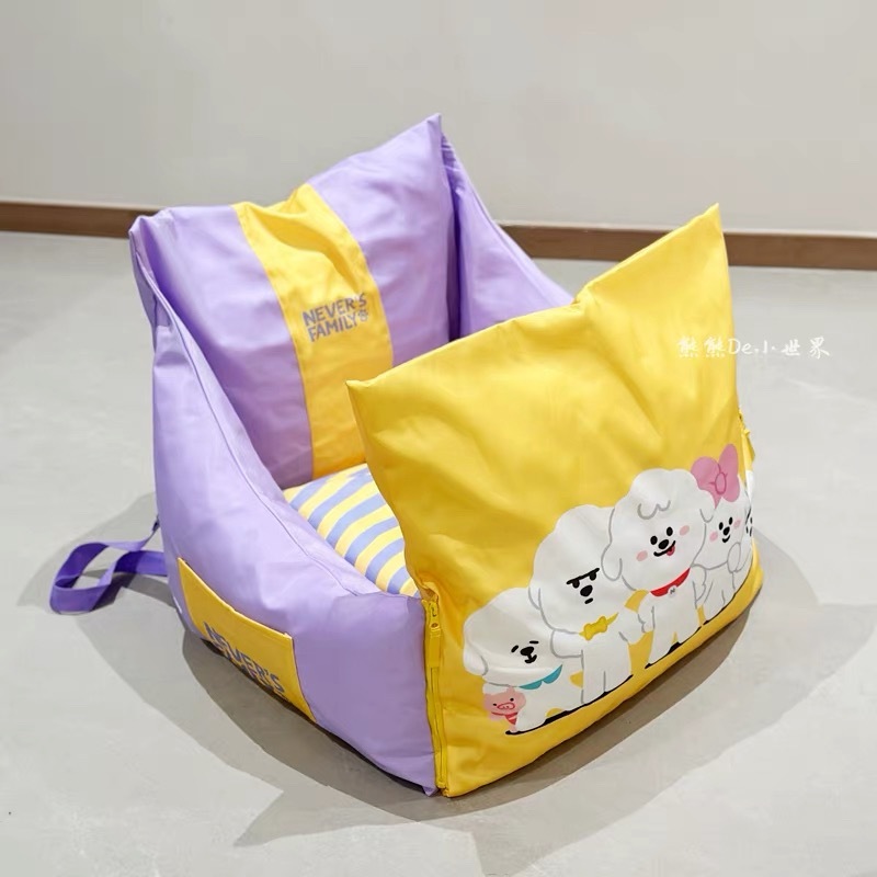 NEVER'S FAMILY 奈娃家族 宠物外出双靠背 车载包 安全座椅 60*45*65 CM