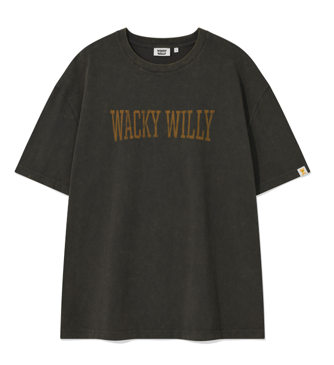 【直播】WACKY WILLY LL0919537 文字LOGO短袖上衣