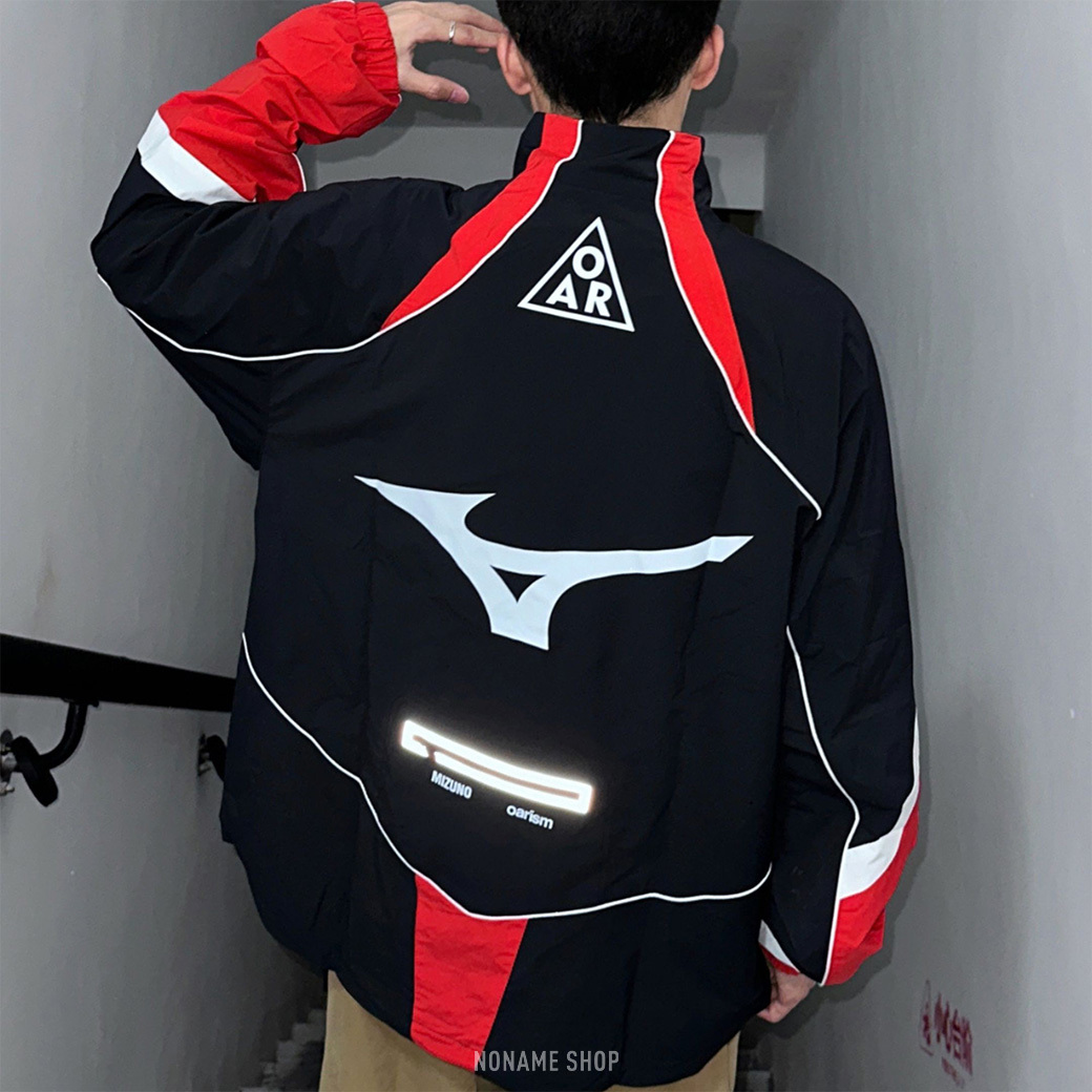 MIZUNO X OARISM 美津濃 聯名 撞色 拼接 復古 外套 (男款)