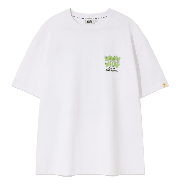 【直播】WACKY WILLY LL0919538 文字LOGO短袖上衣