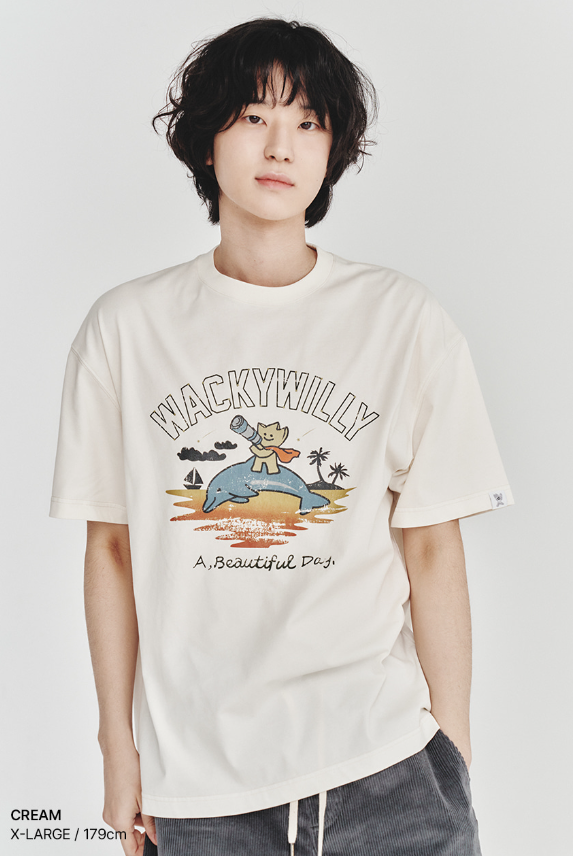 【直播】WACKY WILLY LL0919539 海豚短袖上衣