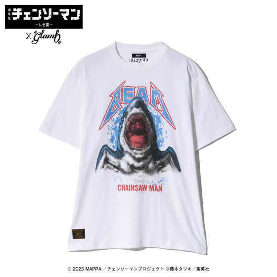 237473 Pbandai 預訂 2025/12月 劇場版『チェンソーマン レゼ編』×glamb Beam T-shirt
