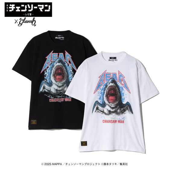 237473 Pbandai 預訂 2025/12月 劇場版『チェンソーマン レゼ編』×glamb Beam T-shirt
