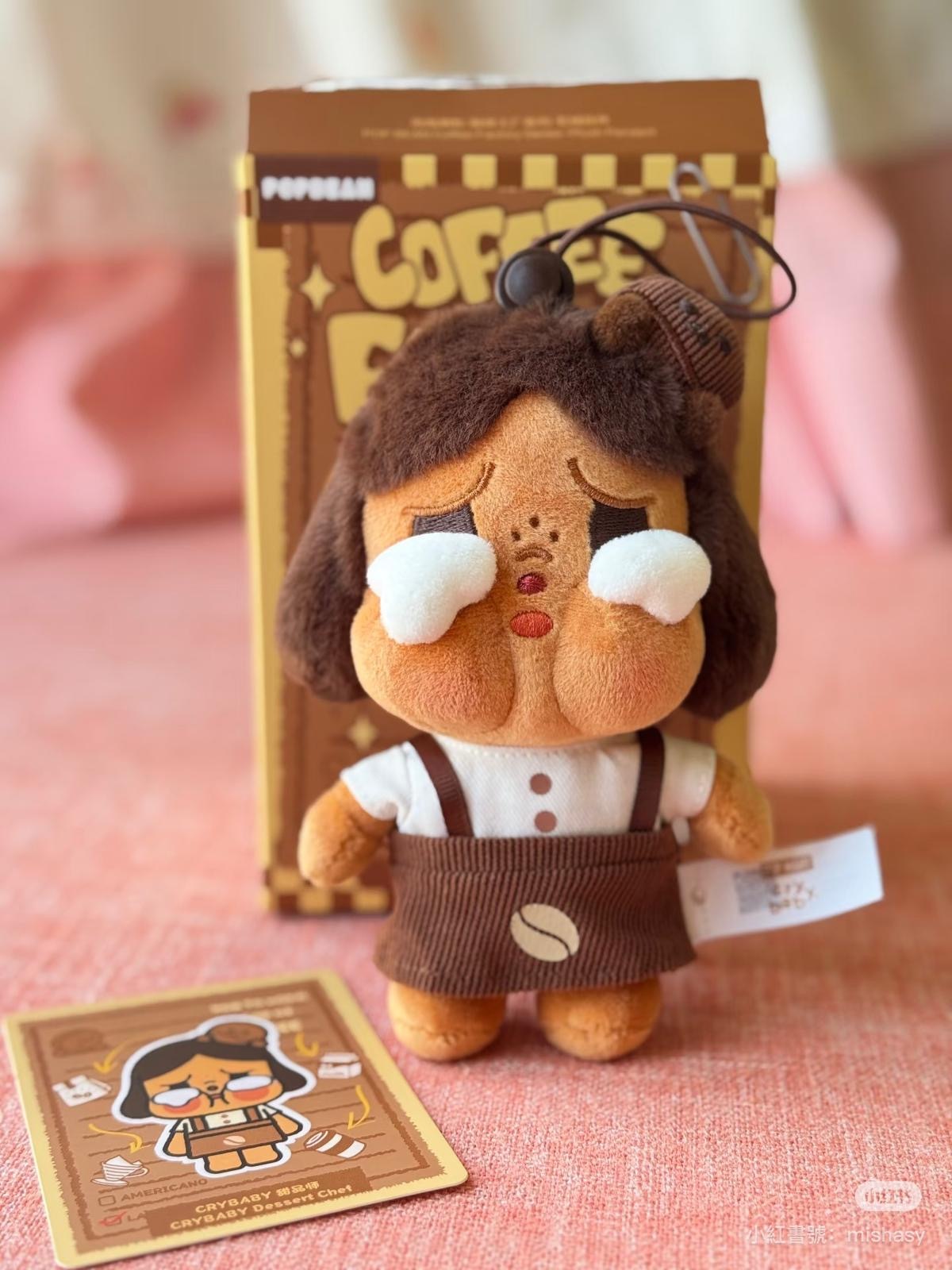 新品 咖啡工廠crybaby甜品師 掛飾