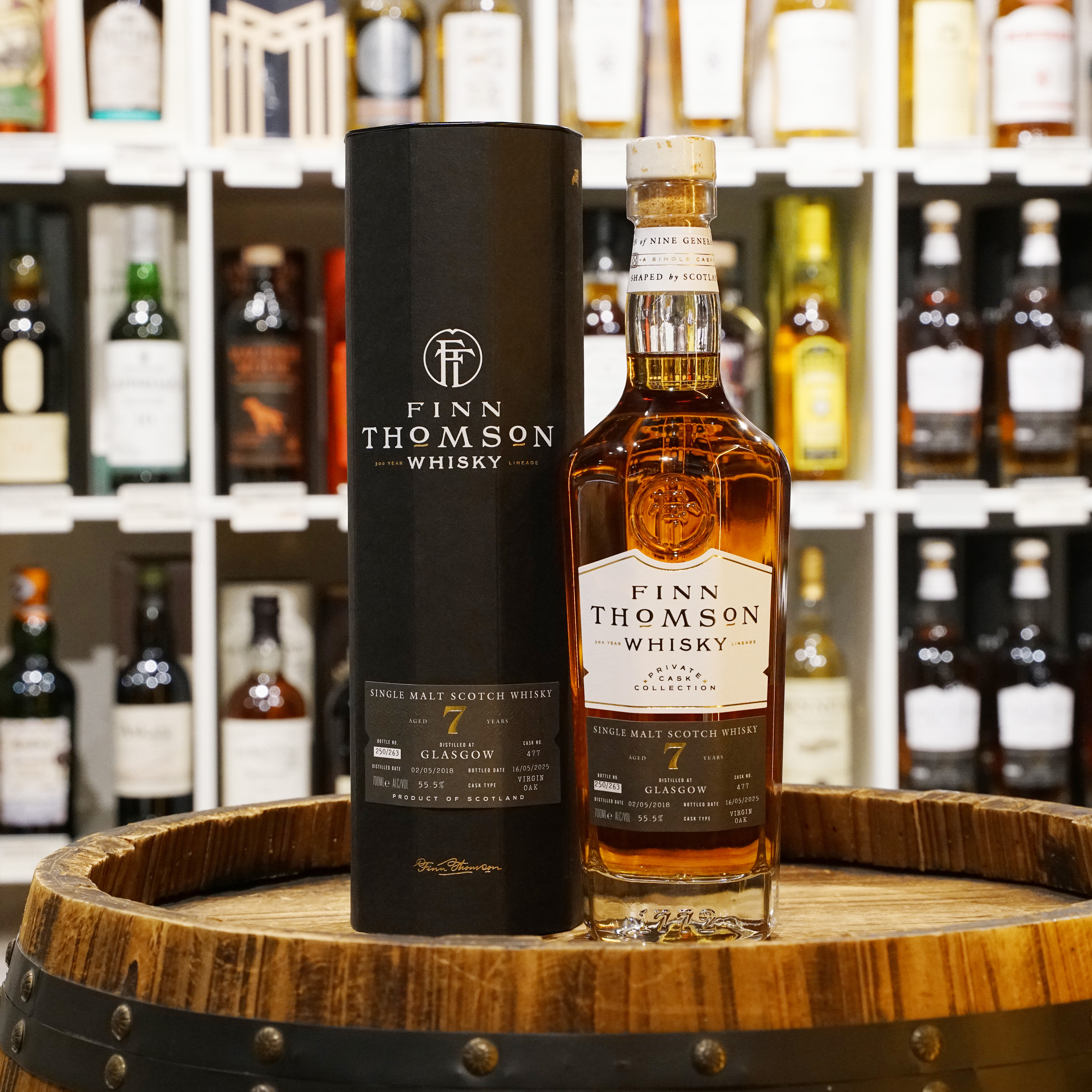 Finn Thomson Glasgow Single Malt 7 Years Old (55.5%)