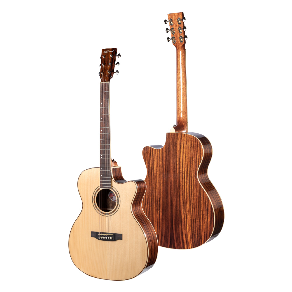 【1-1】[Neowood Guitar] KeepGo系列 OM切角-40吋(SOM3GC附琴袋組)