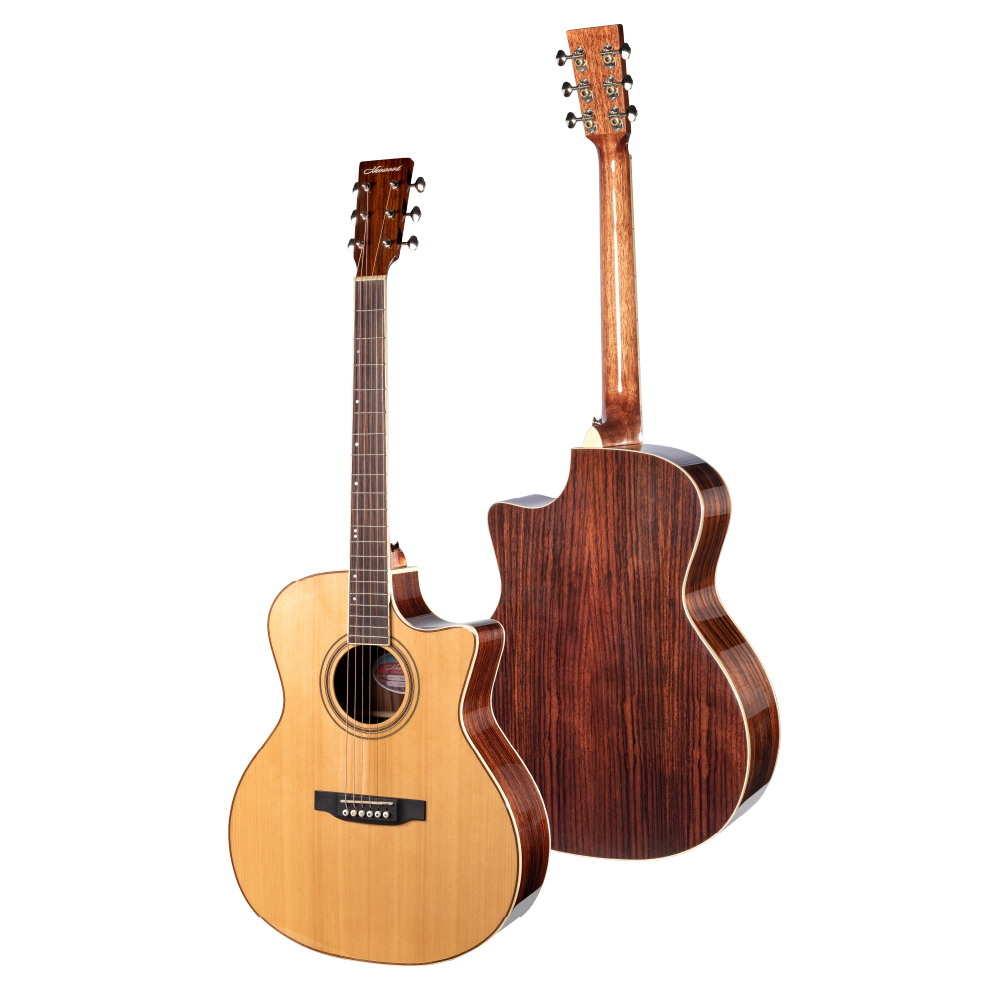 【1-1】[Neowood Guitar] KeepGo系列 GA切角-41吋(SGA3GC附琴袋組)