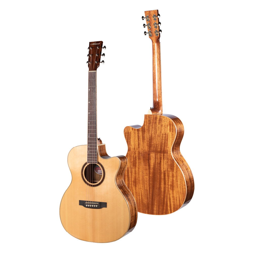 【1-1】[Neowood Guitar] KeepGo系列 OM切角-40吋(SOM4GC附琴袋組)