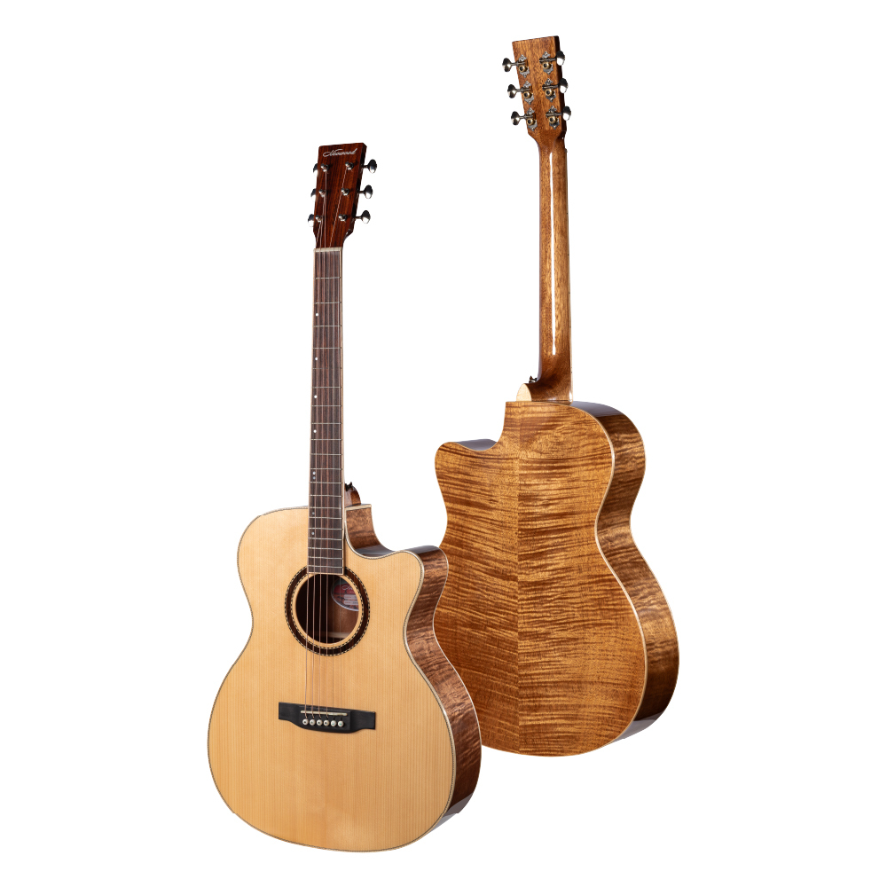 【1-1】[Neowood Guitar] KeepGo系列 OM切角-40吋(SOM5GC附琴袋組)