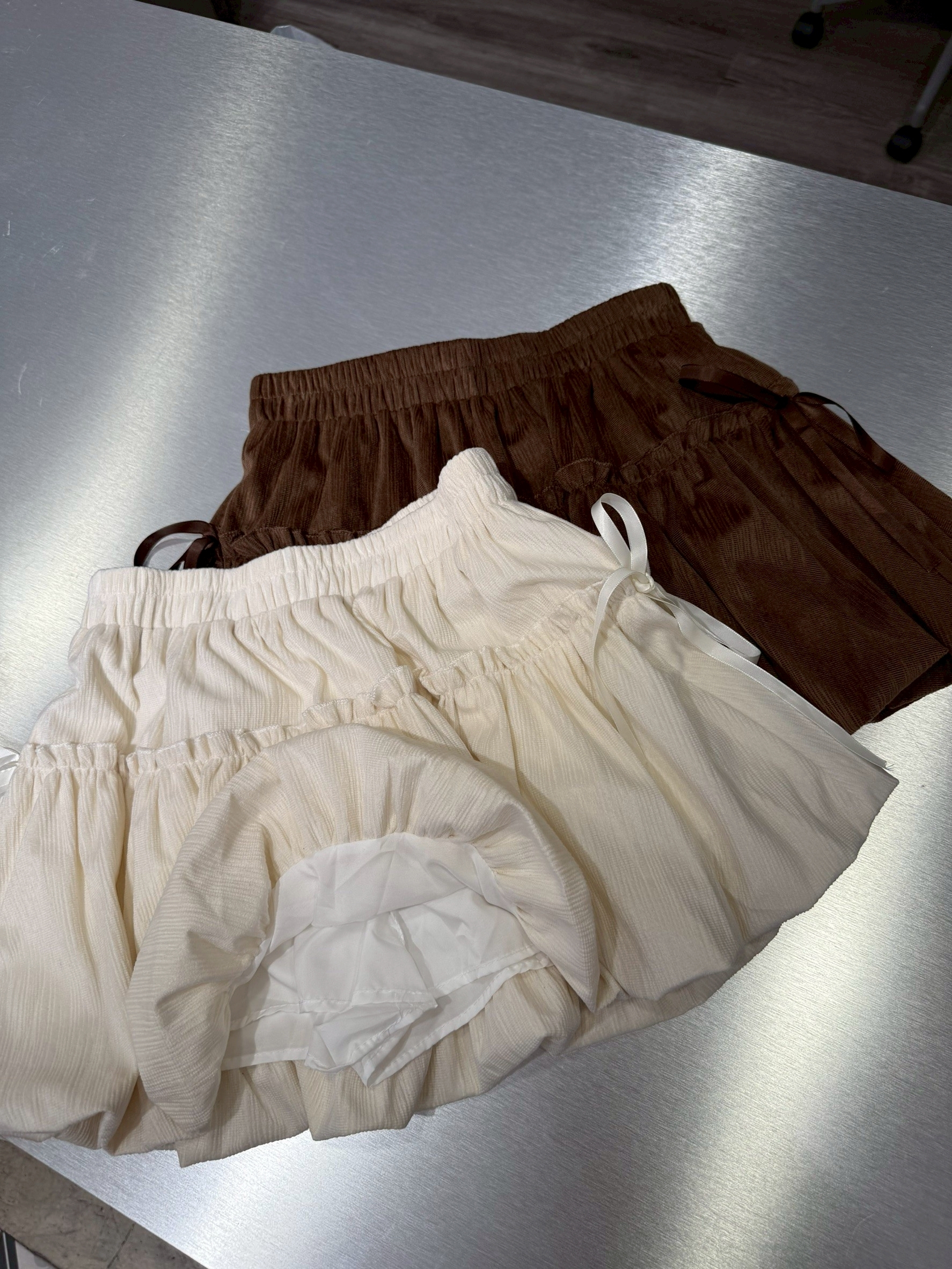 細絨鬆緊澎澎蛋糕裙 1730