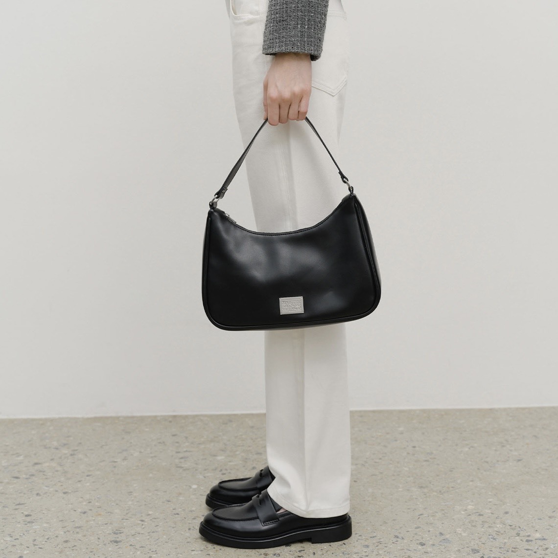 韓國 Marithe FRANCOIS Girbaud MARITHE 經典LOGO 腋下包