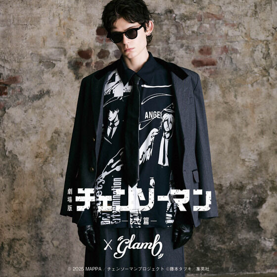 237482 Pbandai 預訂 2026/1月 劇場版『チェンソーマン レゼ編』×glamb Aki & Angel Devil Shirt