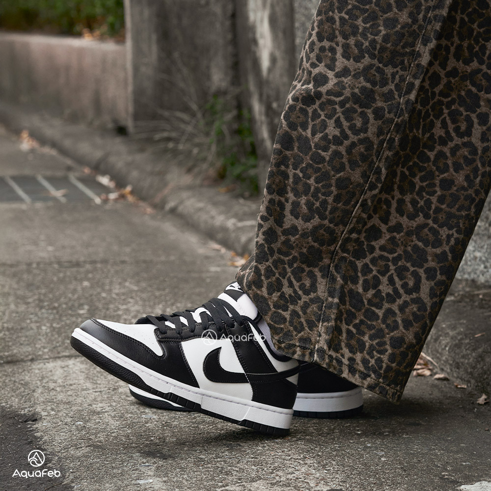 Nike Dunk Low Retro 男 黑白 熊貓 低筒 Dunk 休閒 皮革 透氣 休閒鞋 HF5441-100