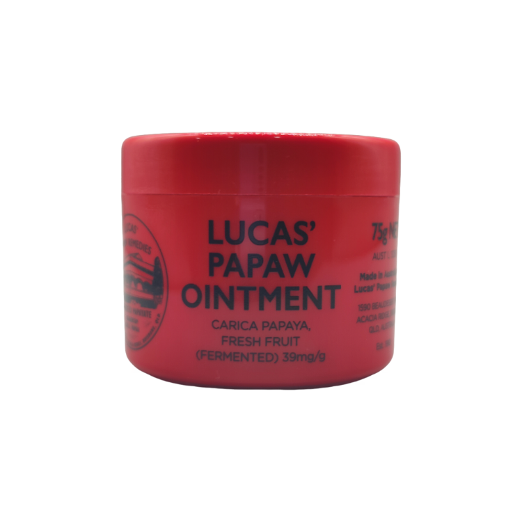Lucas' Papaw Ointment 75g Jar | Australia's Cult-Favorite Multi-Purpose Balm